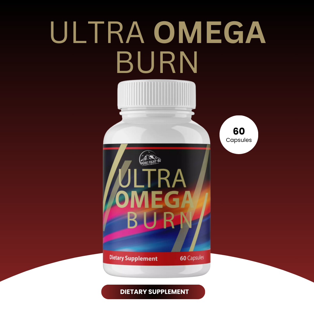 Ultra Omega Burn Dietary Supplement - 12 Bottles 720 Capsules