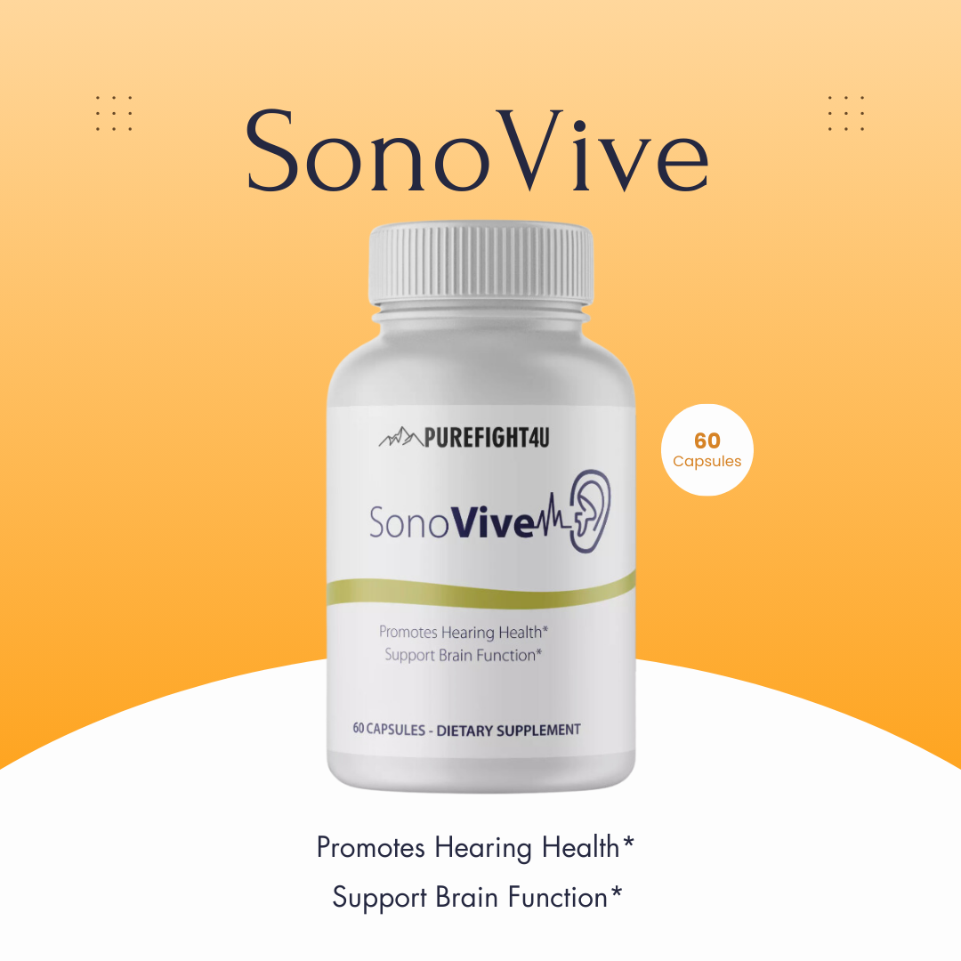 Sonovive Capsules Hearing Supplement 60 Capsules