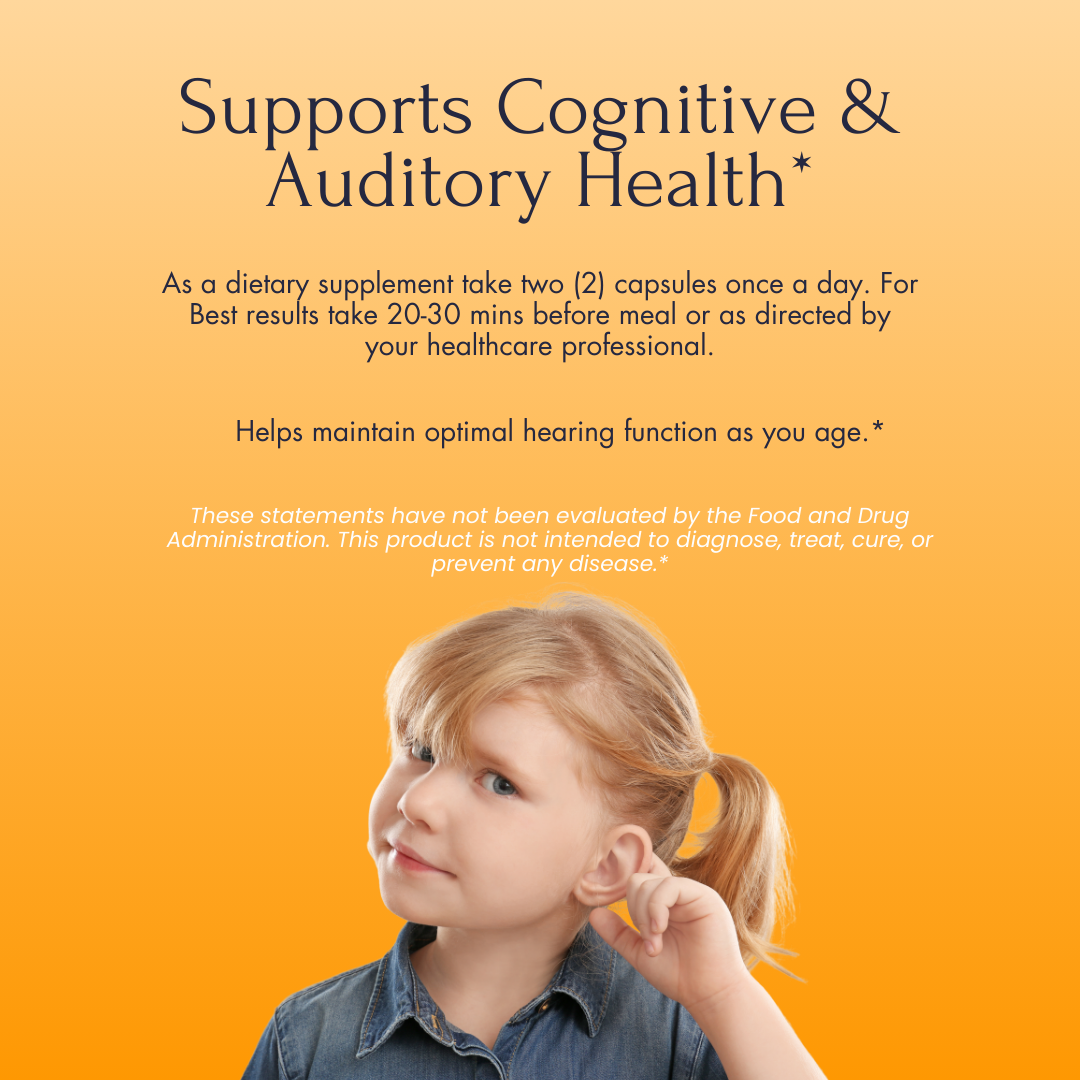 Sonovive Capsules Hearing Supplement 60 Capsules