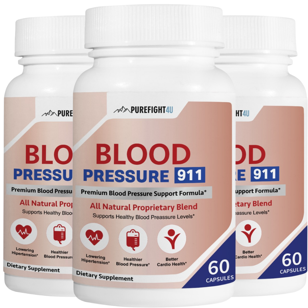 Blood Pressure 911 Support Health blood sugar levels - 60 Capsules