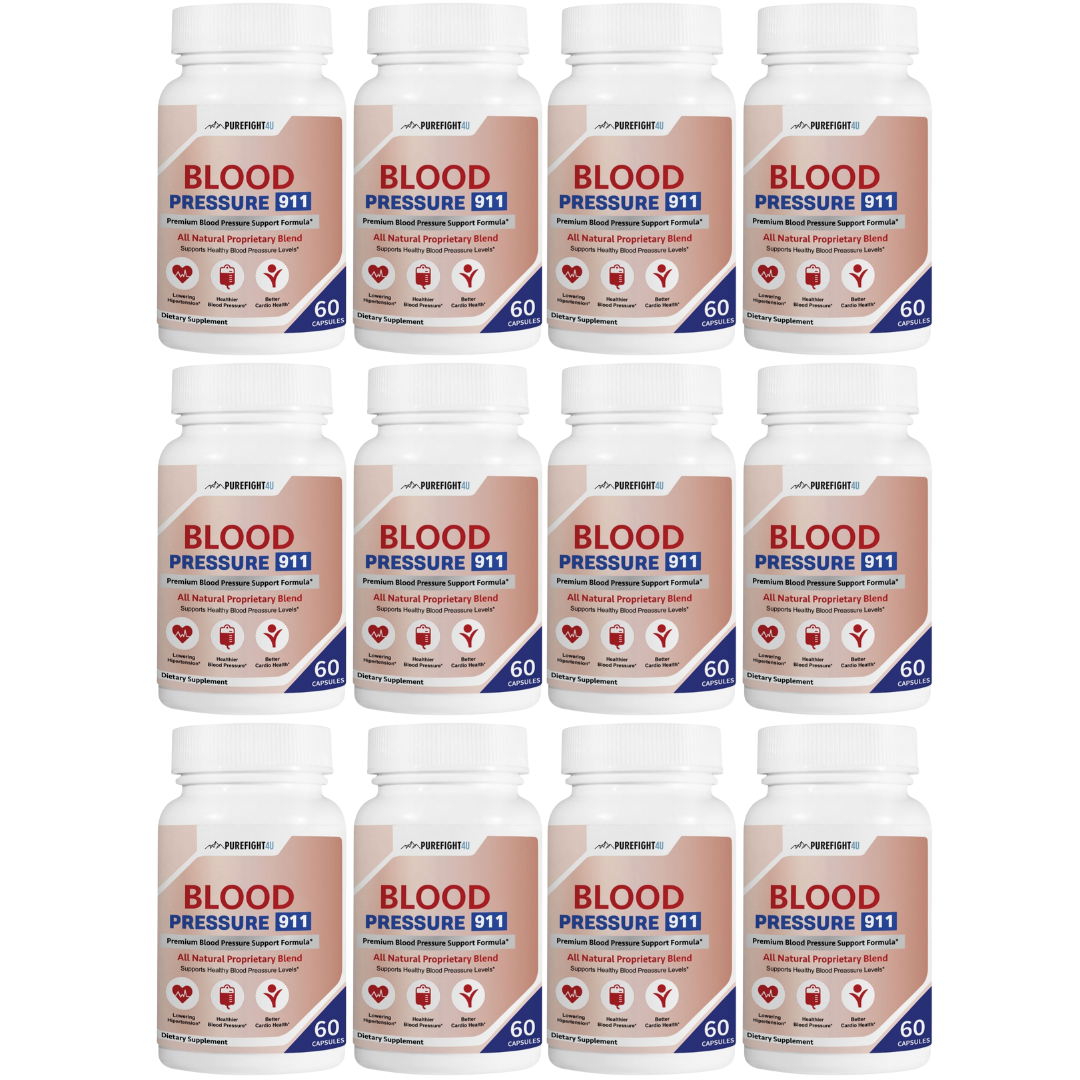 Blood Pressure 911 Support Health blood sugar levels - 60 Capsules