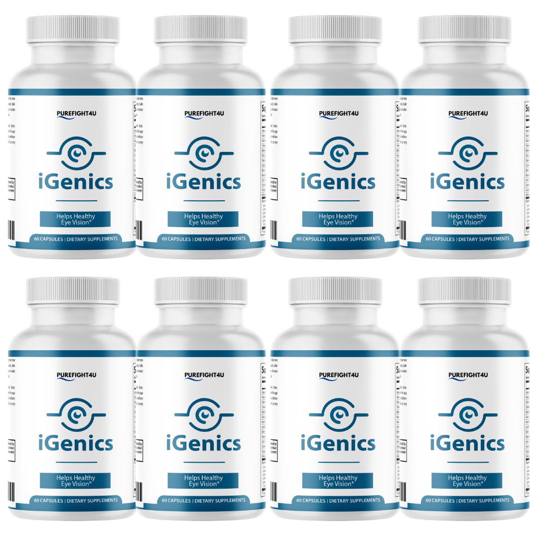 iGenics Eye & Vision Health Natural Formula Supplement - I Genics - 60 Capsules