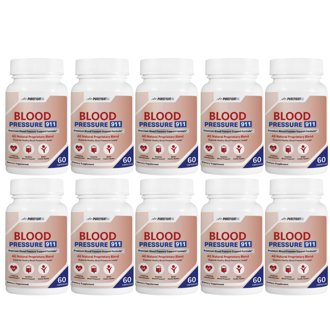 Blood Pressure 911 Support Health blood sugar levels - 60 Capsules
