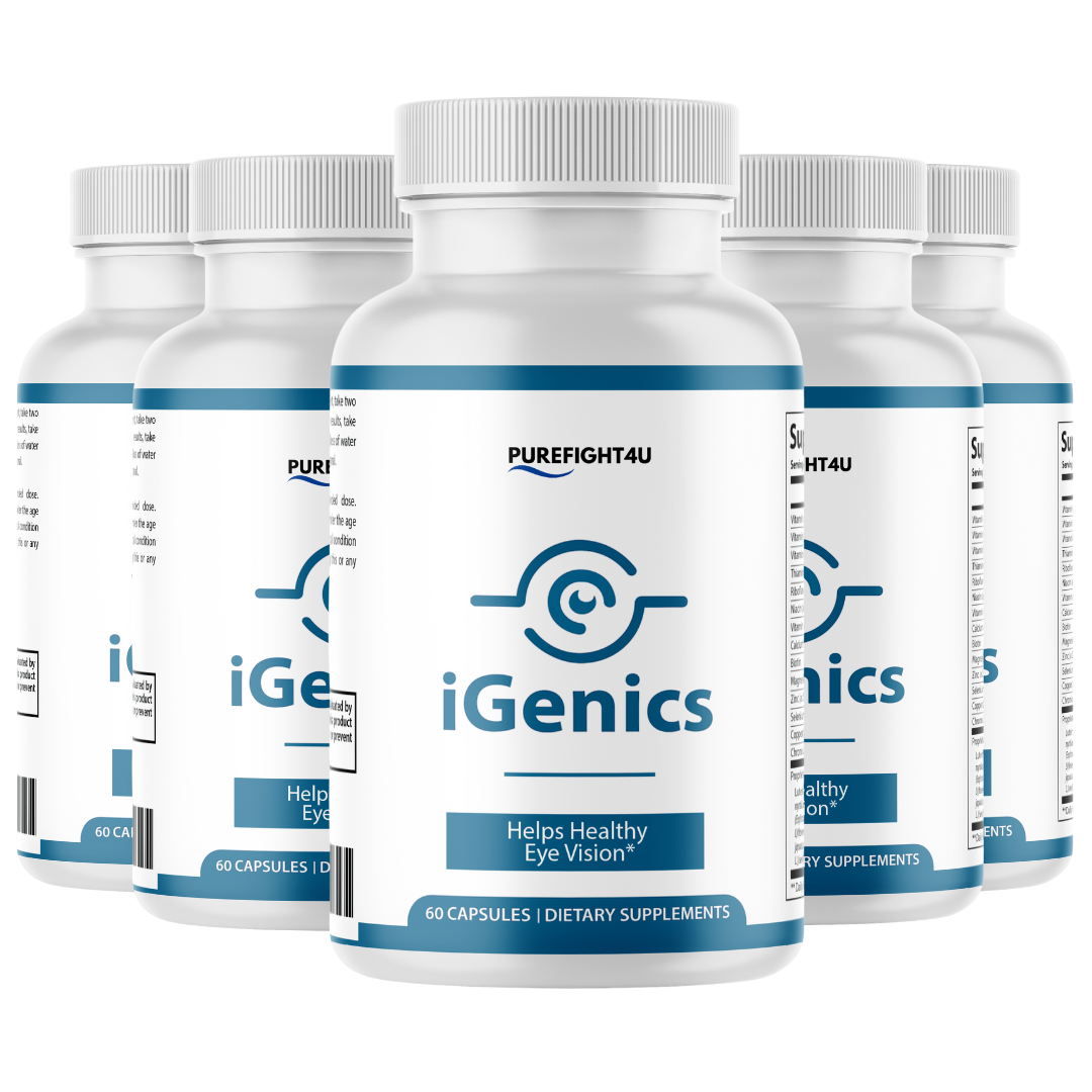 iGenics Eye & Vision Health Natural Formula Supplement - I Genics - 60 Capsules