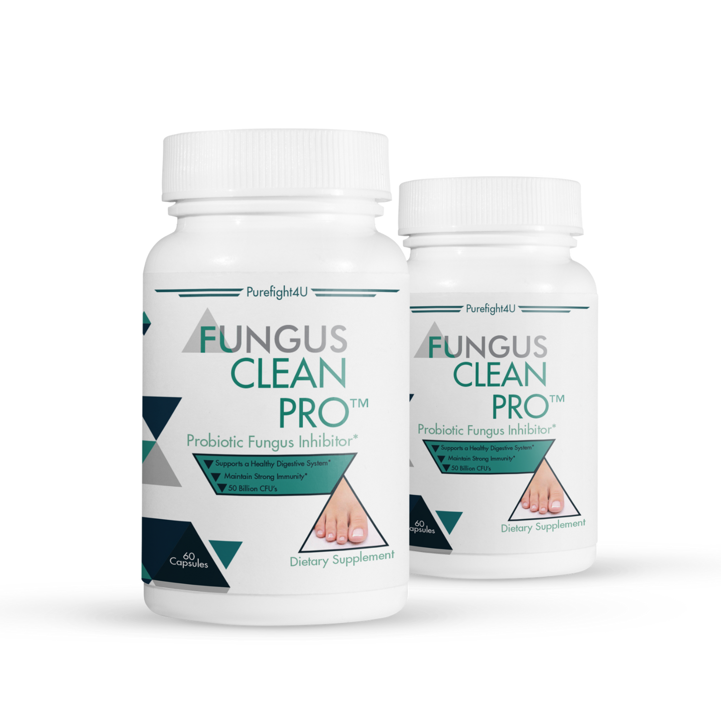 Fungus Clean Pro Probiotic Nail Fungus Supplement - 60 Capsules