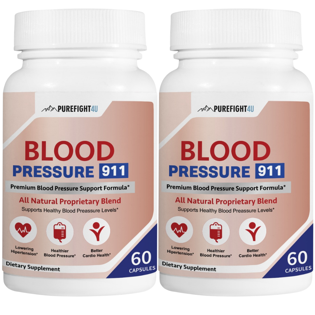 Blood Pressure 911 Support Health blood sugar levels - 60 Capsules