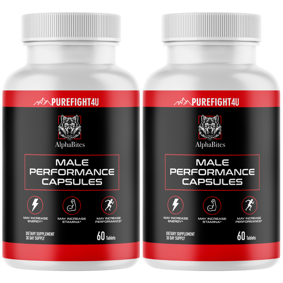 Alpha Bite Male Enhancement Supplement - 2 Bottles