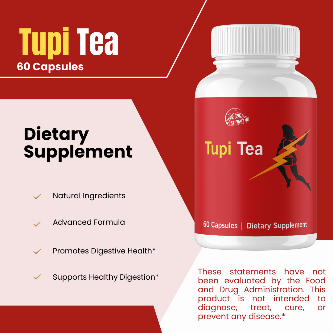 Tupi Tea Dietary Supplement - 60 Capsules