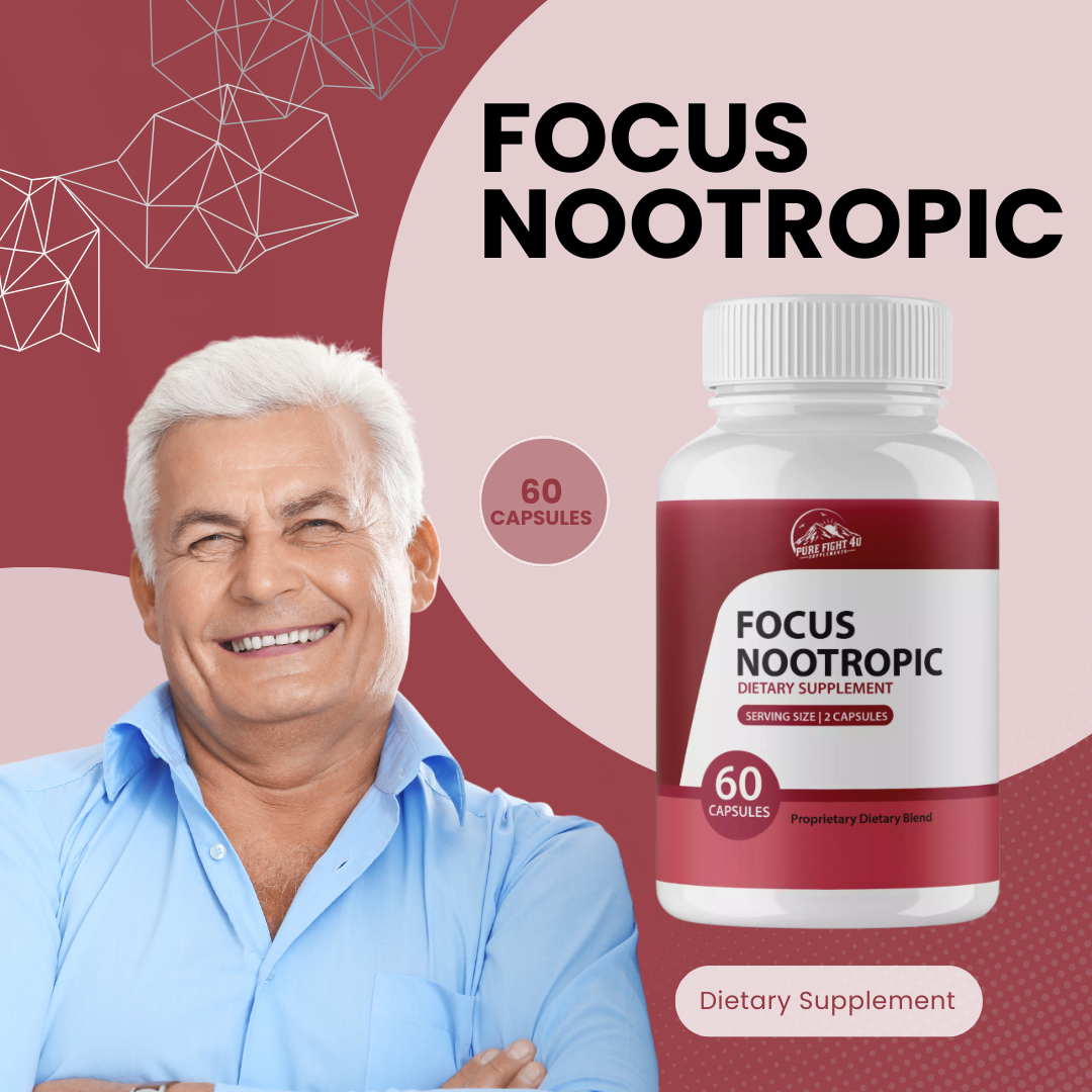 Focus Nootropic Dietary Supplement 60 Capsules