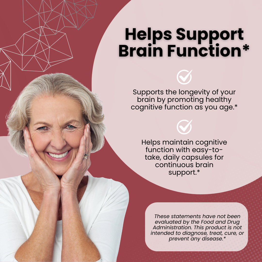 Focus Nootropic Dietary Supplement 60 Capsules