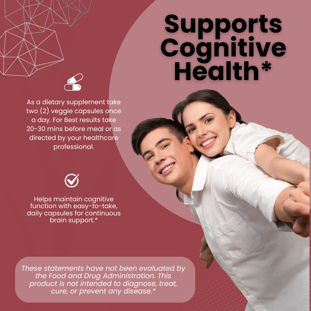 Focus Nootropic Dietary Supplement 60 Capsules