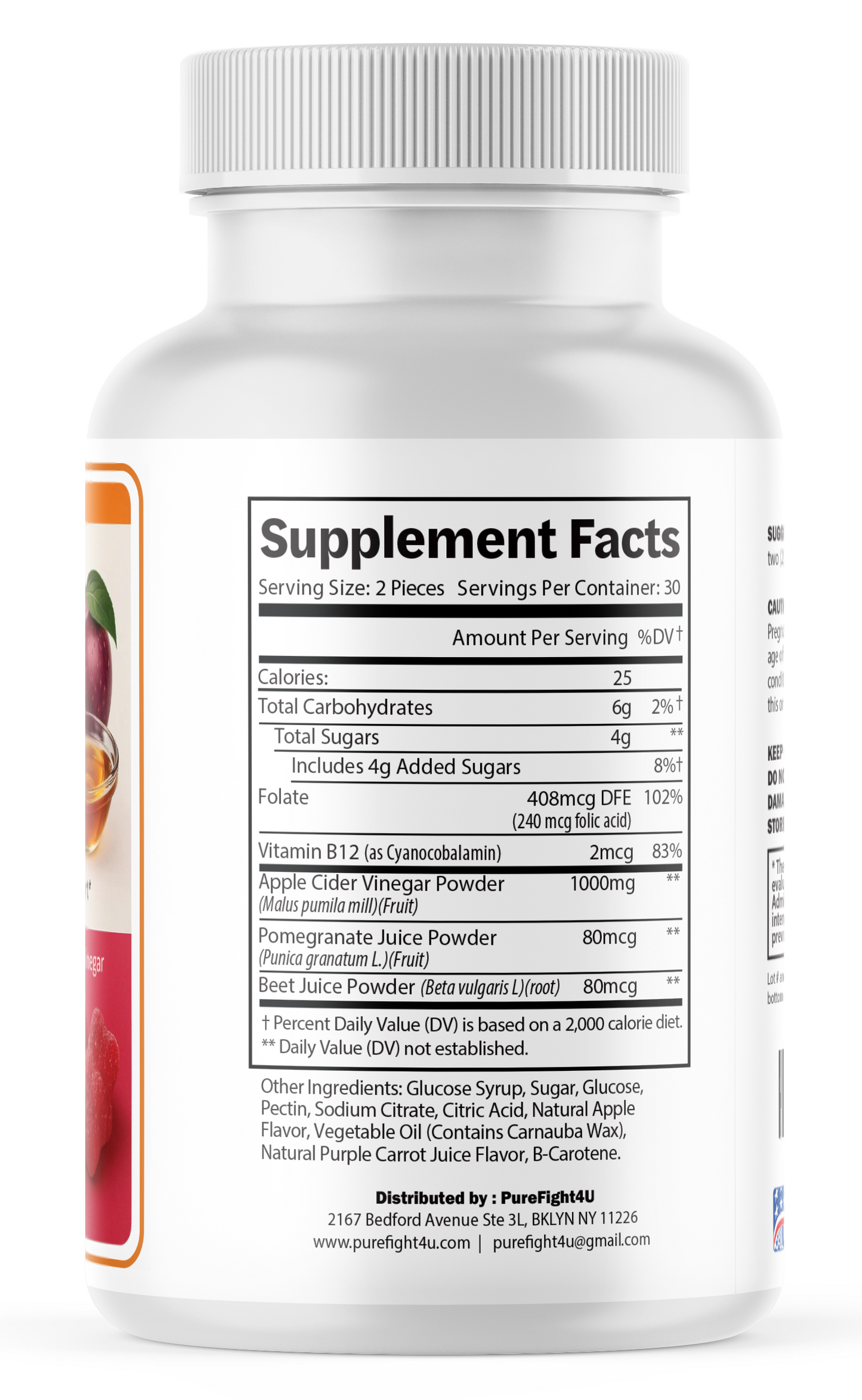 Destiny Keto+ACV Weight Loss Gummies for Burn Fat & Energy Wellness, 60 Gummies