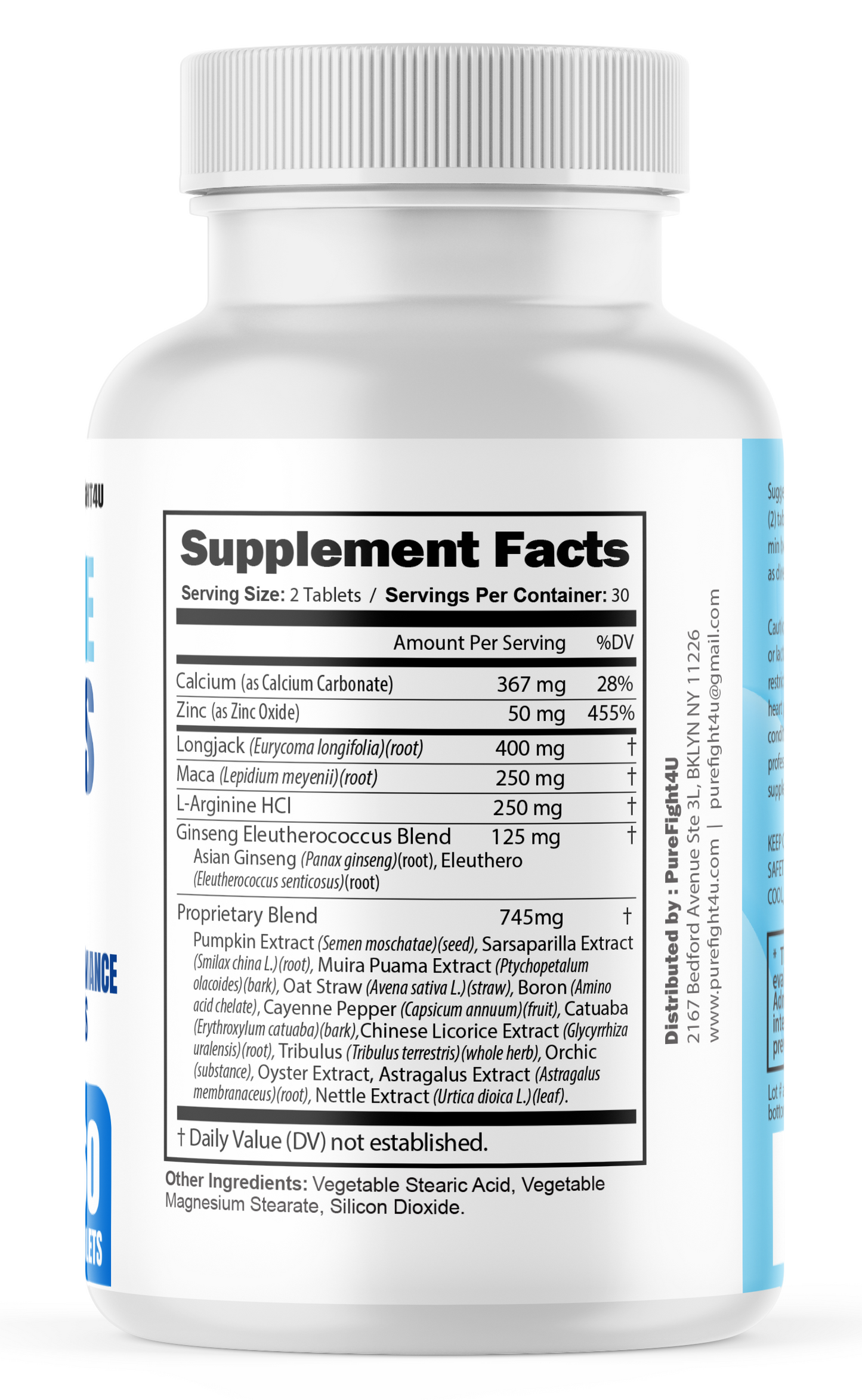 Energize Male Tablets to Support Energy & Stamina, Supplement 60 Tablets