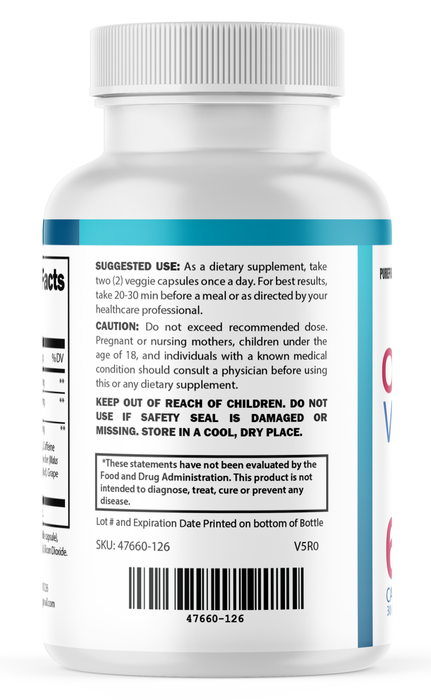 Ozen Vitta Support Energy and Keto Lifestyle Management, 60 Capsules