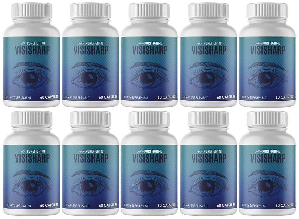 VISISHARP 10 Bottles 600 Capsules