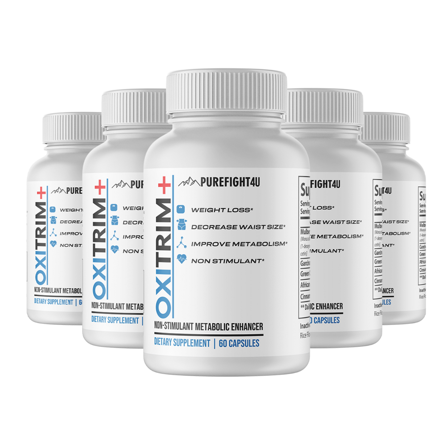 OXITRIM+ Dietary Supplement 5 Bottles 300 Capsules