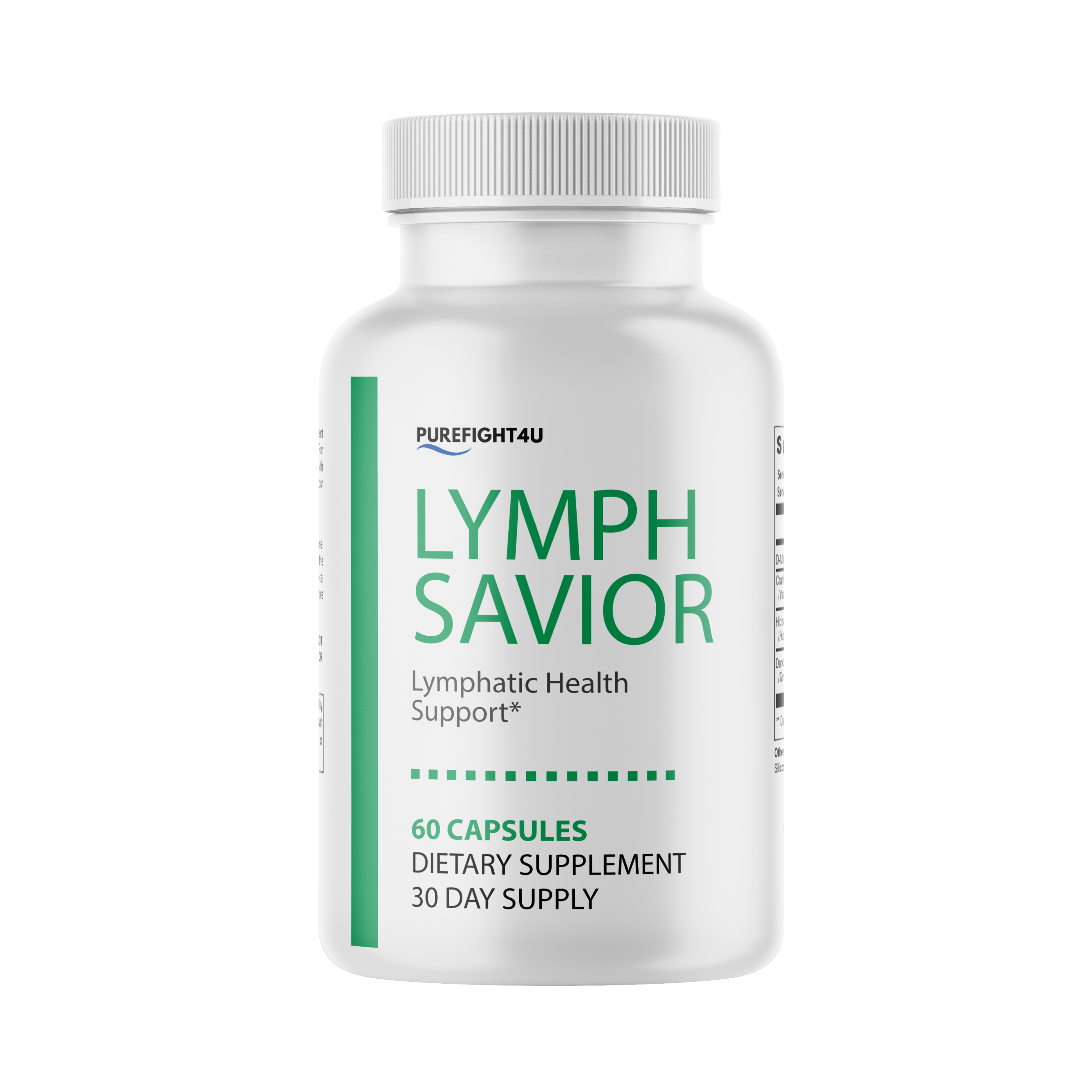 Lymph Savior Supplement Capsules for Lymphatic Health Support - 60 Capsules