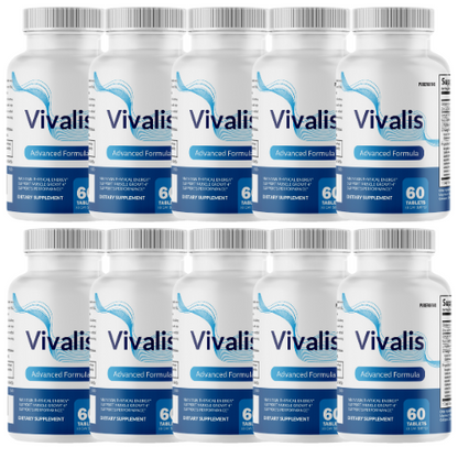 Vivalis Maximum Strength Advanced Vitality Support Formula - 60 Tablets