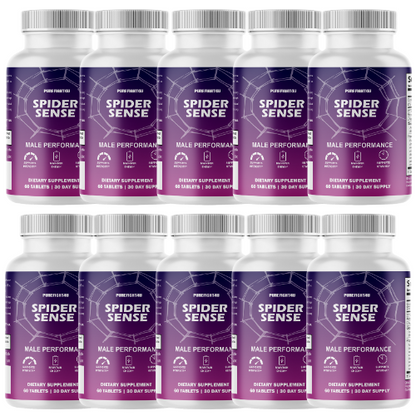 Spider-Sense Overall Health & Energy Male Performance - 10 Bottles