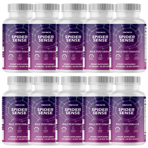 Spider-Sense Overall Health & Energy Male Performance - 10 Bottles