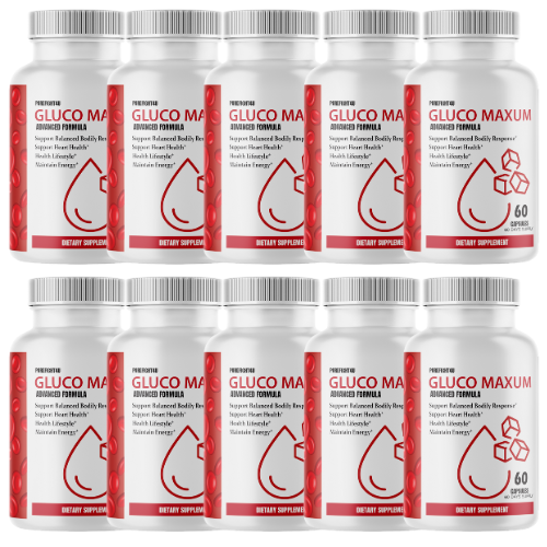Gluco Maxum Advanced Blood Sugar Health Support - 60 Capsules