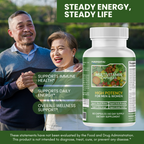 High Potency Daily Multi-Vitamin Capsules, Men & Women Supplement - 2 Bottles
