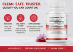 Saffron Extract Mood Support Calm Emotional Wellness - 60 Capsules