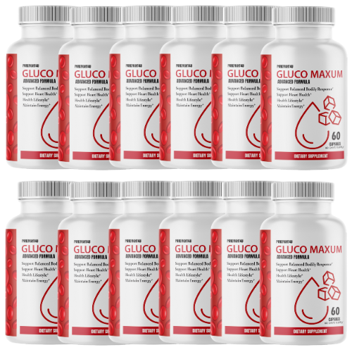 Gluco Maxum Advanced Blood Sugar Health Support - 60 Capsules