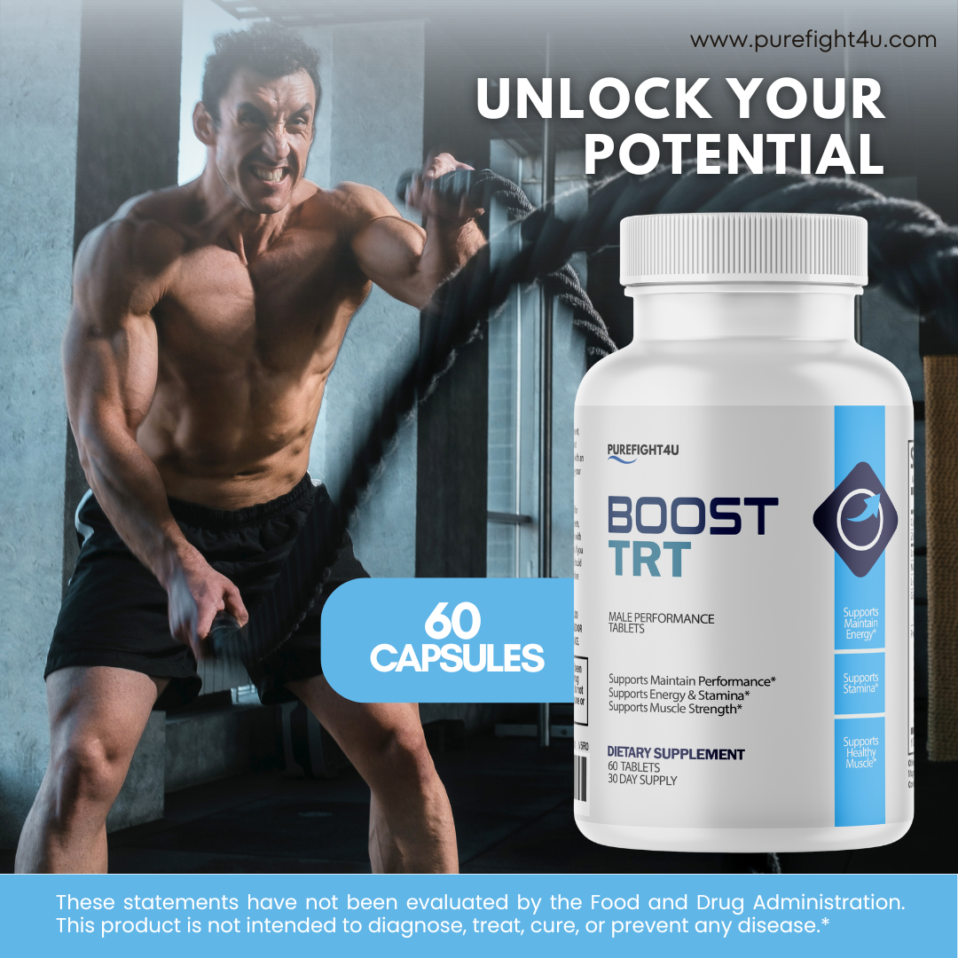 Boost TRT Male Performance Maximum Strength Supplement - 60 Tablets