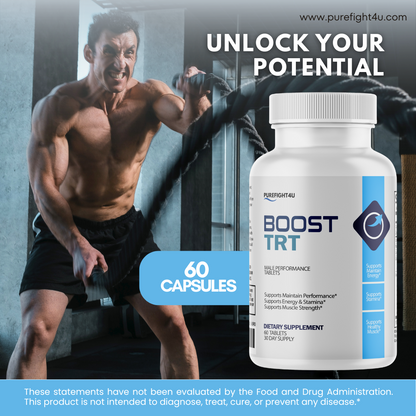 Boost TRT Male Performance Maximum Strength Supplement - 60 Tablets