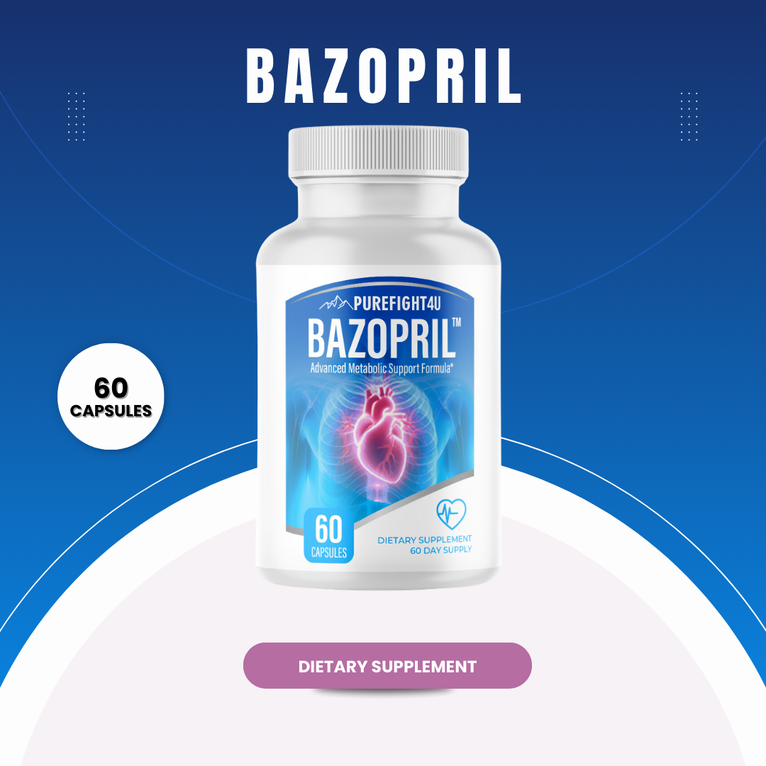 Bazopril Capsules, Advanced Metabolic Support Formula-60 Capsules
