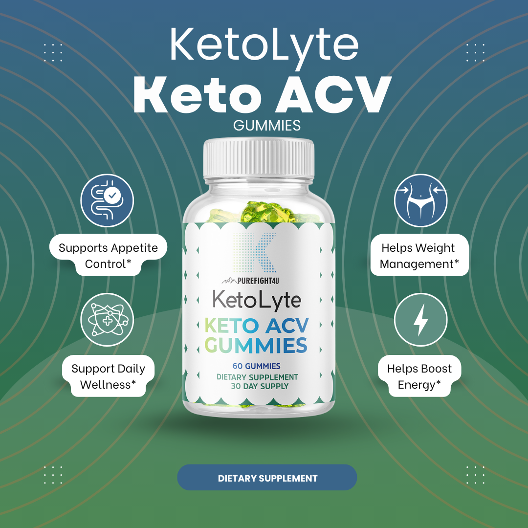 Keto ACV Gummies KetoLyte-60 Gummies
