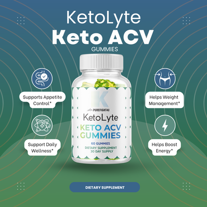 Keto ACV Gummies KetoLyte-60 Gummies