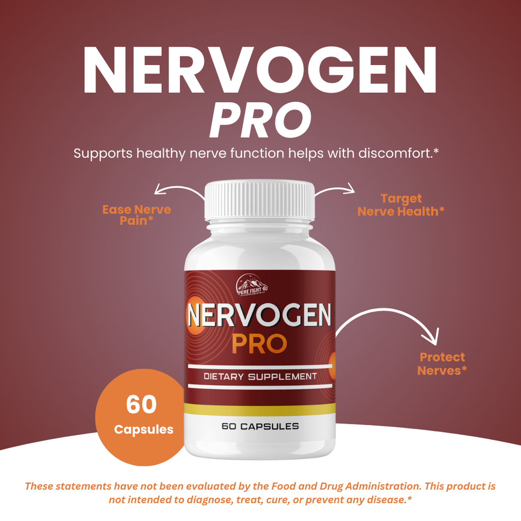 Nervogen Pro Dietary Supplement - 12 Bottles 720 Capsules