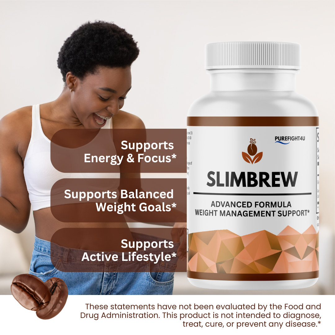 SlimBrew Capsules Advanced Formula for Healthy Weight Support - 60 Capsules