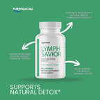 Lymph Savior Supplement Capsules for Lymphatic Health Support - 2 Bottles