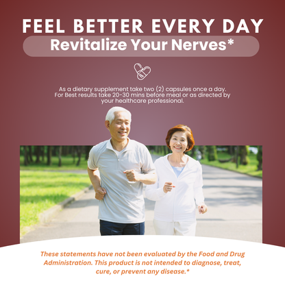 Nervogen Pro Dietary Supplement 60 Capsules