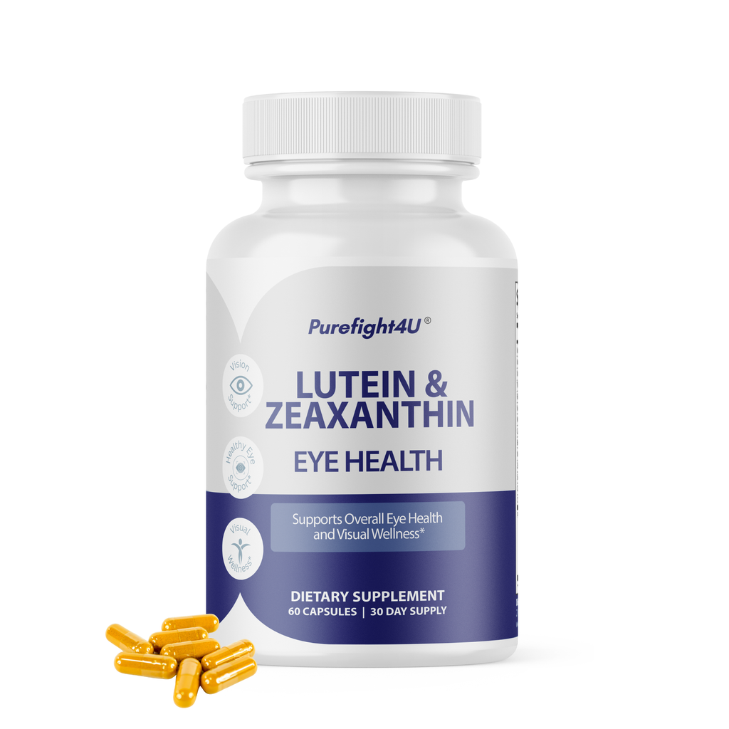 Lutein & Zeaxanthin Eye & Vision Health Natural Formula Supplement - 60 Capsules