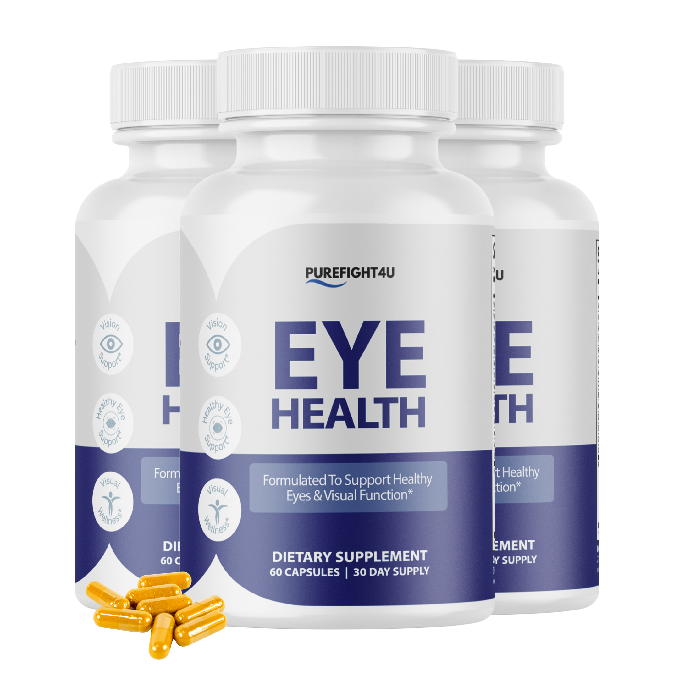 Eye Health Formulated for Vision Health Function Supplement - 60 Capsules