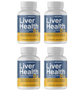 Liver Health RX Formula Supplement Pure Health 4 Bottles 240 Capsules