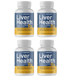 Liver Health RX Formula Supplement Pure Health 4 Bottles 240 Capsules