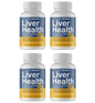 Liver Health RX Formula Supplement Pure Health 4 Bottles 240 Capsules