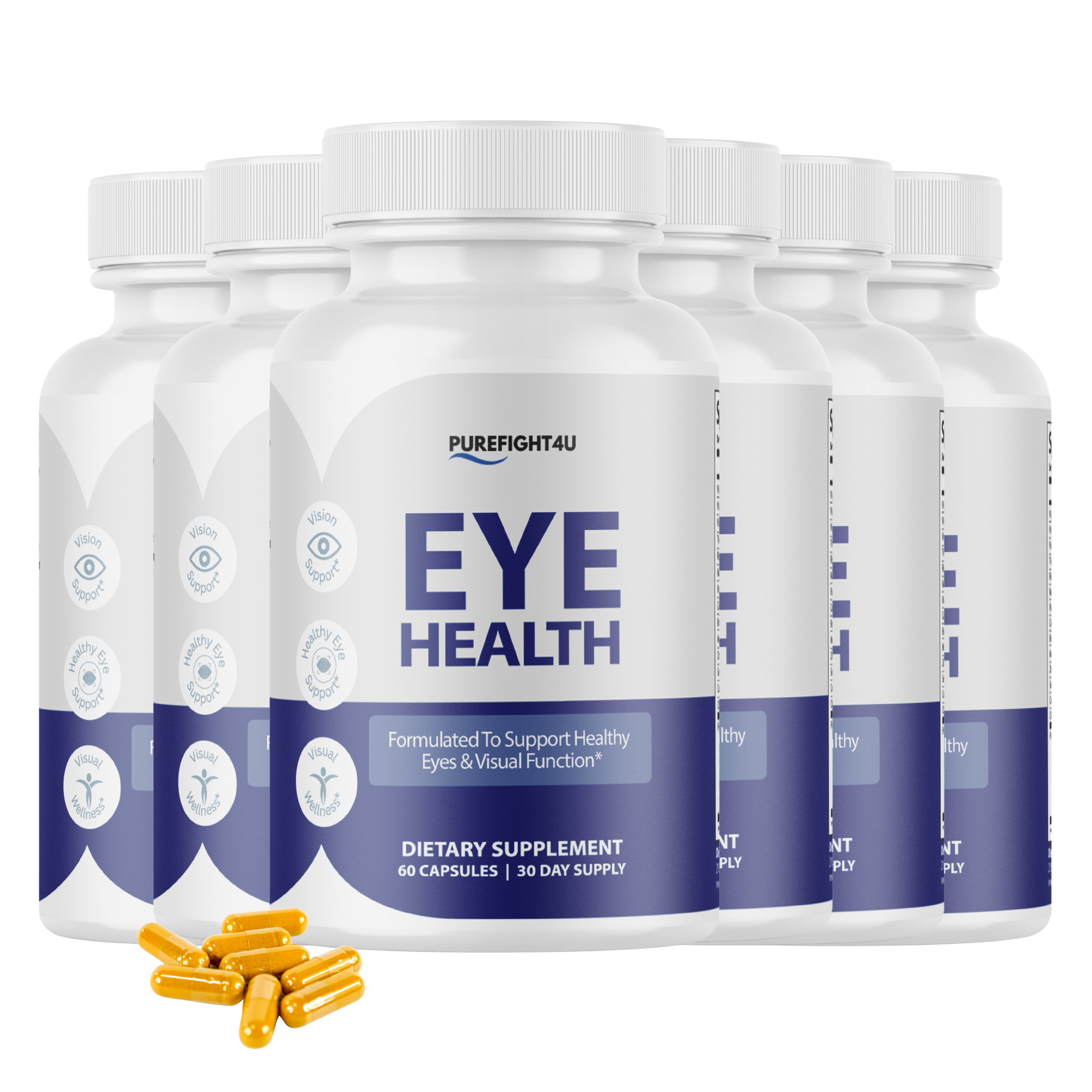 Eye Health Formulated for Vision Health Function Supplement - 60 Capsules