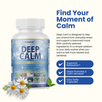 Deep Calm Supports Natural Sleep and Relaxation Supplement - 60 Capsules