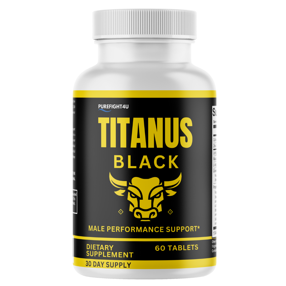 Titanus Black Advancement Natural Supplement for Peak Performance - 60 Tablets