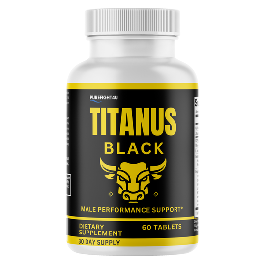 Titanus Black Advancement Natural Supplement for Peak Performance - 60 Tablets