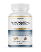 Ashwagandha Stress Relaxation Calm Support Supplement 60 Capsules