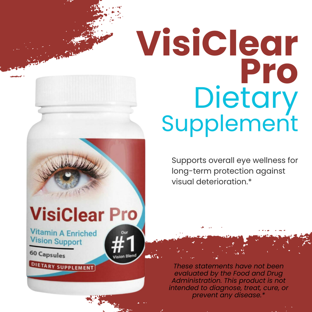 10 Bottles VisiClear Pro Advanced Eye Health Formula 60 Capsules x 10