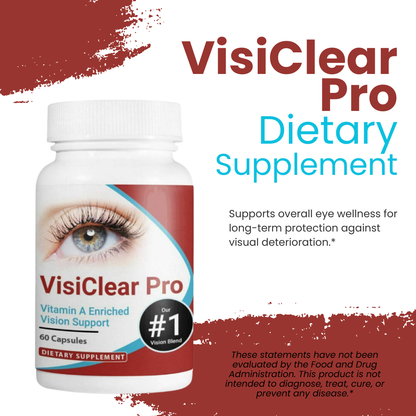 VisiClear Pro Advanced Eye Health Formula 60 Capsules