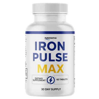 Iron Plus Max Performance Supplement for Energy and Confidence | 60 Tablets